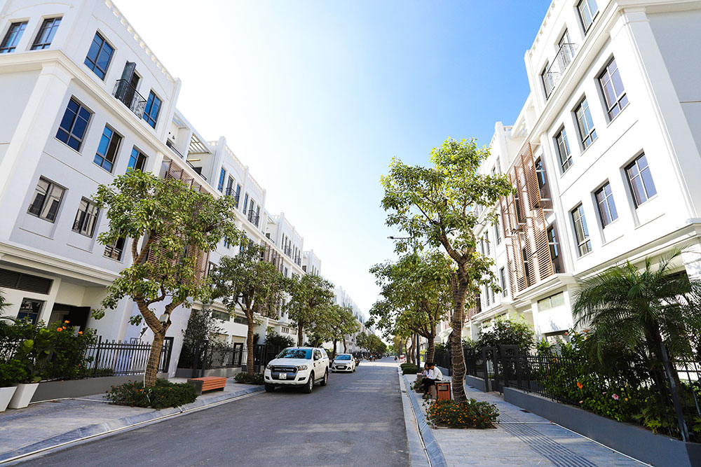 Ảnh thực tế nhà liền kề The Manor Central Park 2