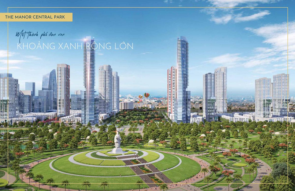 Khu đô thị The Manor Centra Park - KĐT kiểu mẫu phía Tây Nam Hà Nội