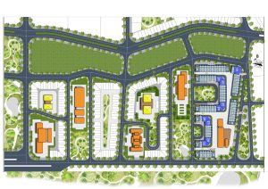 Mặt bằng tổng thể giai đoạn 2 dự án The Manor Central Park