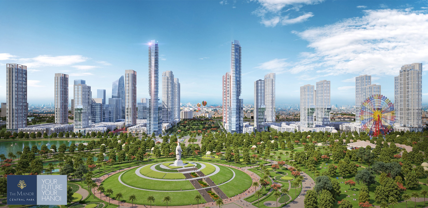 Đại đô thị The Manor Central Park - Chủ đầu tư tập đoàn Bitexco
