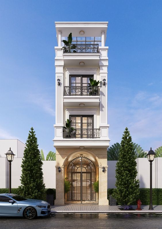 5 Nguyên Tắc Vàng Khi "Tút Tát" Lại Mặt Tiền Nhà Ống